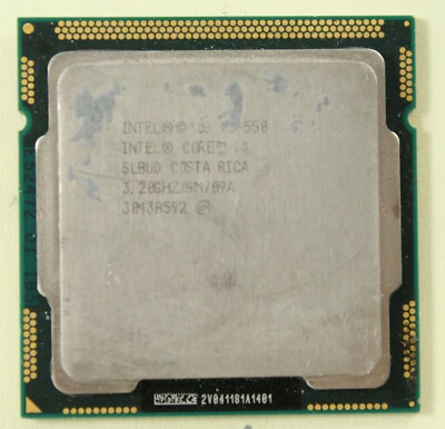 Intel Core i3-550 3.2GHz 4MB 2.5GT/s SLBUD LGA1156 Desktop CPU Processor - Image 1 of 4