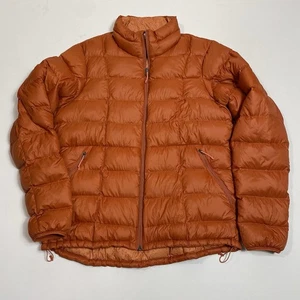 REI Down Jacket Women's Large Orange Puffer 650 2.0 154226 - Picture 1 of 14