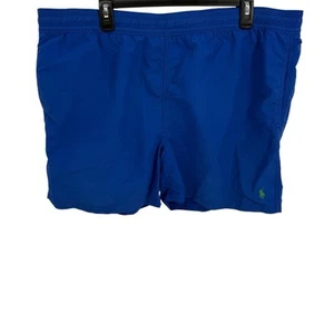 Polo Ralph Lauren Badehose Herren Größe XXL Shorts blau grün 5" Schrittlänge 2XL - Bild 1 von 9