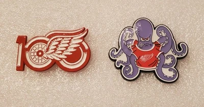 Detroit Red Wings Pin Combo - Image 1 of 2