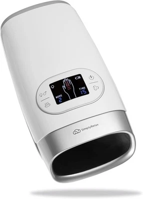 Masajeador de manos - Masajeador de manos inalámbrico con calefacción alivio del dolor de dedos Foto 1 de 4