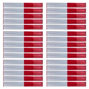 30Pcs Reflective Tape, Waterproof Self Adhesive Trailer Reflector Safety Caut... - Picture 1 of 4