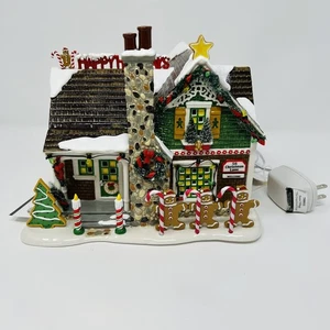 Department 56 Rare Snow Village Christmas The Gingerbread House #799933 Lesen - Bild 1 von 7