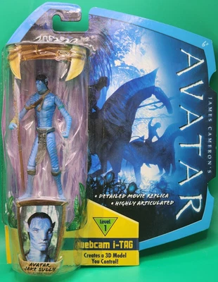 "Figura de Jake Sully James Cameron's Avatar 2009 Mattel 4"" NUEVA" Foto 1 de 2