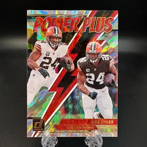 2023 Donruss Nick Chubb Power Plus #PP-2 Cleveland Browns - Picture 1 of 2