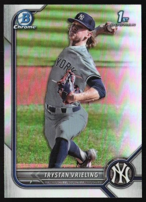 2022 Bowman Draft Chrome Refractor Trystan Vrieling #BDC-43 GS1 - Image 1 of 2