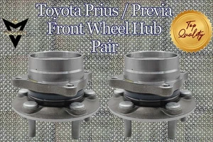 TOYOTA PREVIA/ESTIMA II 2000-2005 FRONT WHEEL BEARING HUB KIT VKBA6924 x2 - Picture 1 of 7