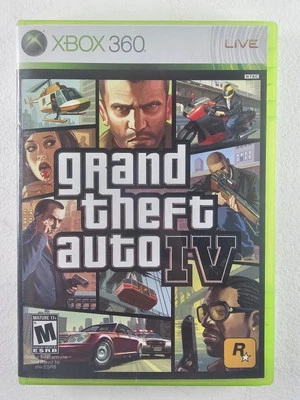 Grand Theft Auto IV Microsoft Xbox 360 Cleaned & Tested - Image 1 of 3
