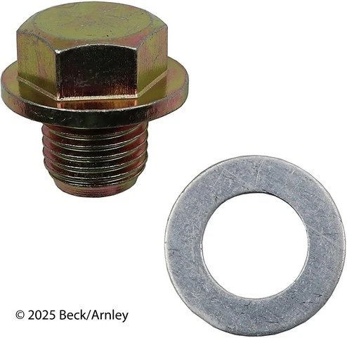 Plugue de drenagem de óleo do motor Beck Arnley P N 016 0088 - Imagem 1 de 4