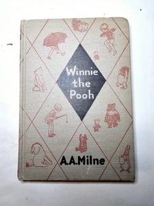 Winnie The Pooh By A. A. Milne 1950 Vintage Children's Stories Poems Illustrated - Foto 1 di 11