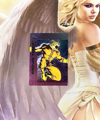 BRONZE TIGER 2025 UPPER DECK SKYBOX BATMAN METAL UNIVERSE HARLEY QUINN FX SP /75 - Image 1 of 4