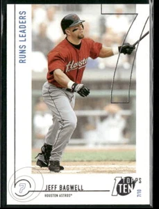 2002 Topps Ten Jeff Bagwell #88 Houston Astros - Picture 1 of 2