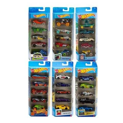 HOT WHEELS CONF. 5 VEICOLI AST - Immagine 1 di 4