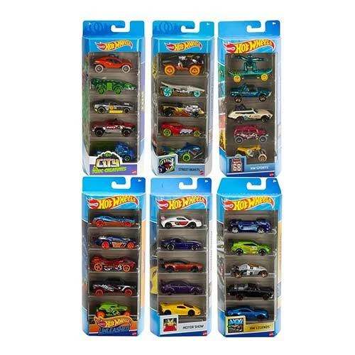HOT WHEELS CONF. 5 VEICOLI AST - Immagine 1 di 4