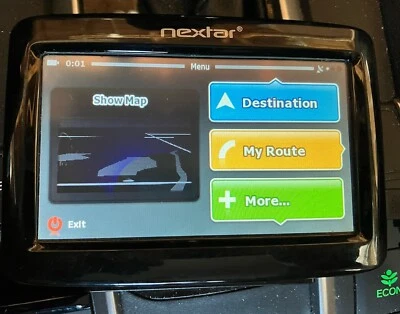 Nextar GPS 4.3" Touch Screen Display Model # 43NT w/ Plug-in & Manuals - Bundle - Image 1 of 4