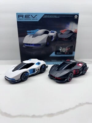 WowWee R.E.V. REV Vehículos Robóticos Mejorados Paquete Completo de Batalla 2 Coches Foto 1 de 4