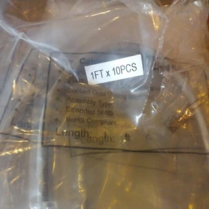 Category 6 Patch Cord-1ft-(10 Cords) - Picture 1 of 2