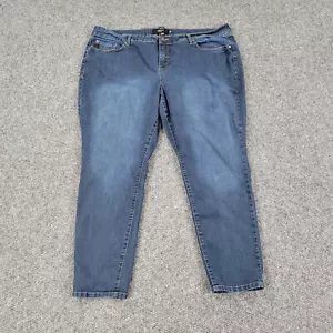 Torrid Jeans Damen 26R Blau Weathered Denim Tapered 45x30* - Bild 1 von 23