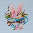 DIY Needlepoint Cross Stitch "Easter bunny" Tapestry Embroidery Kit