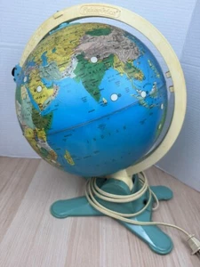 Fisher Price Discovery Globe Earth Educational Lights Up TESTED Vintage 1988 - Picture 1 of 5