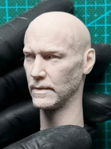 1:6 Head Sculpt Killer Keanu Reeve Carved Model Fit 12" Male Action Figure Doll - Picture 1 of 3