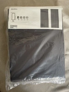 Ikea MAJGULL Curtains Room Darkening 2 Panels 1 pair Gray 57”x 98" - Picture 1 of 4