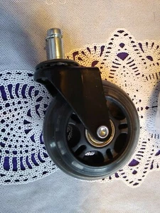 Ruedas de repuesto para silla de oficina rueda de alta resistencia para todos los pisos - Imagen 1 de 2