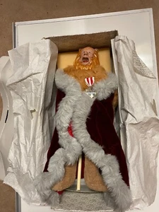 Franklin Heirloom Dolls Wizard Of Oz Cowardly Lion Doll 20" w/Tag 1986 - Picture 1 of 7
