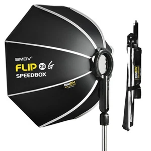 SMDV SPEED-BOX FLIP28G Quick Soft-box Diffuser for S-Light S-Lite Quantum Flash - Picture 1 of 18