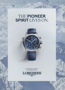 LONGINES - Luxury Watch Spirit Collection - Magazine 1 Page PRINT AD - Picture 1 of 1