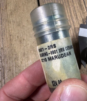 Novatec ATOMIC PRO Ceramic Freehub Body CERAMIC Bearings 6901 2RS 24 x 12 x 6 mm - Image 1 of 4