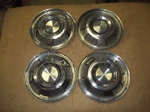 1966 66 Mercury Comet Hubcap Rim Wheel Cover Hub Cap 14" OEM USED 999 SET 4 - Picture 1 of 24