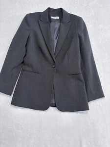 Giacca blazer donna Calvin Klein foderata manica lunga grigio taglia 2.270GW5C860 - Foto 1 di 9