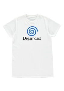 SEGA DREAMCAST LOGO VIDEO GAMES CONSOLE MENS UNISEX RETRO T-SHIRT BIRTHDAY GIFT - Picture 1 of 2