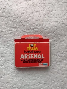Juego de cartas de fútbol americano vintage Palitoy Top Team Arsenal - Imagen 1 de 7