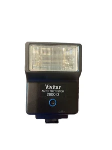 Vivitar Auto Thyristor 2600 D Flash (Condition Unknown, No Way To Test) - Picture 1 of 3