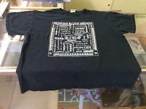 Vintage MEMPHIS BLUES GREATS Black Tee Shirt T-Shirt XL - Picture 1 of 4