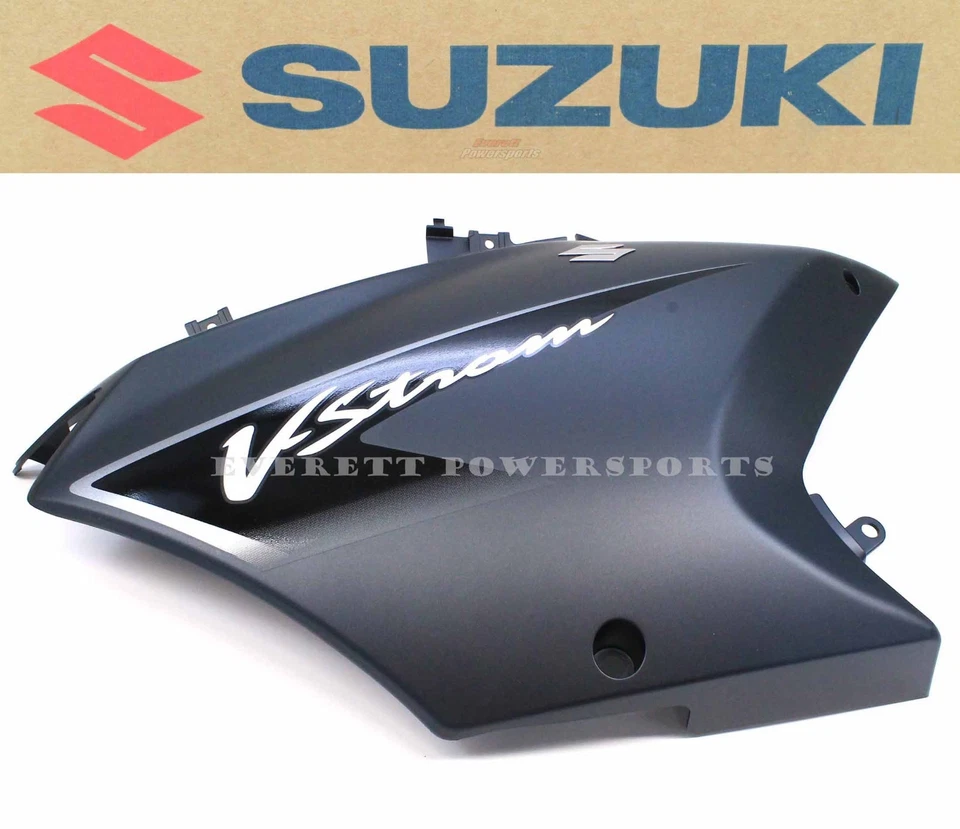 Left Side Cowling 07-08 DL650 Vstrom Matte Black Cowl Plastic Fairing #K192 - Изображение 1 из 3