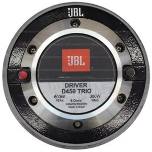 JBL D450 TRIO 300 Watt-RMS 8-ohm Driver 2" inch Exit Throat 4-Bolt 400-6000 Hz - Picture 1 of 9
