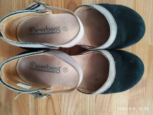 Deerberg Damen Schuhe, Gr.39, schwarz - Bild 1 von 6