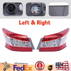 Par de luces traseras izquierda y derecha para Nissan Sentra 2013 2014 2015 lámpara de freno exterior - Imagen 1 de 11