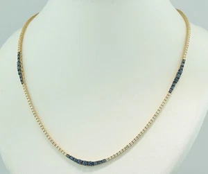 COLLAR BRILLANTE ZAFIRO 4,89 CT 750 ORO VALOR 27.000€ NUEVO - Imagen 1 de 9