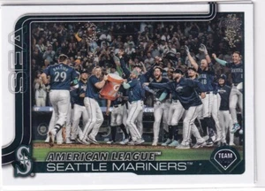 2025 Topps MLB Baseball Series 1 No. 96 Seattle Mariners American League - Picture 1 of 2