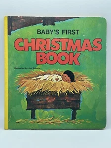 Baby's First Christmas Board Book Illustrated Jim Roberts Concordia Publishing - Picture 1 of 5