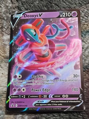 Deoxys V SWSH266 SWSH: Sword & Shield Promo Cards Holo - Image 1 of 2
