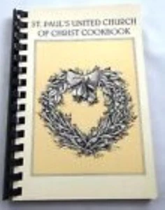 Vintage 1996 St. Paul's United Church of Christ Cookbook Franklin Park Illinois - Picture 1 of 1