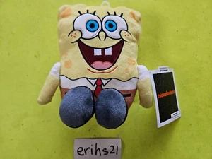 Phunny SpongeBob Schwammkopf 7 Zoll Plüsch (NECA, 2019) *NEU mit Etikett* Nickelodeon - Bild 1 von 6