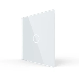 Livolo Glasblende Glasrahmen Livolo Touch Lichtschalter Wechselschalter Weiß - Bild 1 von 9