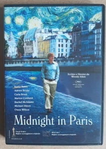 Midnight in Paris 2011 DVD Warner Fuori Catalogo Woody Allen Owen Wilson - Foto 1 di 3
