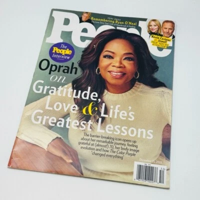 People  Oprah on Gratitude, Love & Life's Greatest Lessons-Complete Magazine - Image 1 of 4